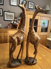 Pair Of Large African Hand