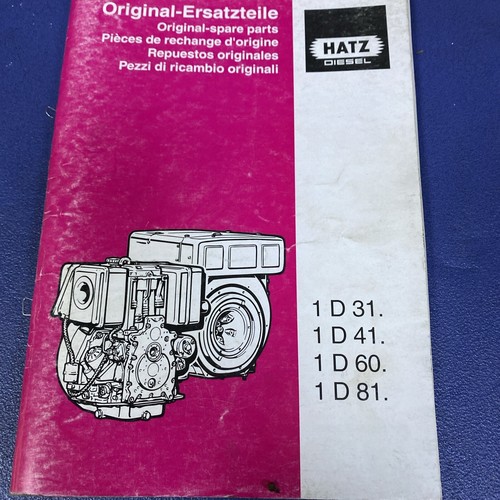 Hatz diesel engine parts - hatz,