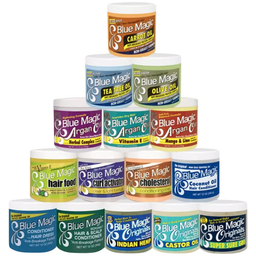 Blue magic hair conditioner - blue,