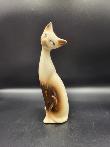 1960s stylised seated siamese - 1960s,