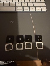 Keyboard Replacement Keys for
