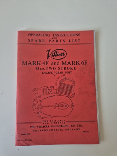 Reprint vintage villiers 4f - vintage,