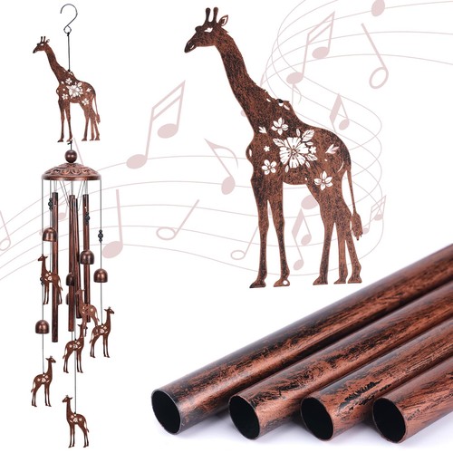 Giraffe gift wind chimes for - wind,