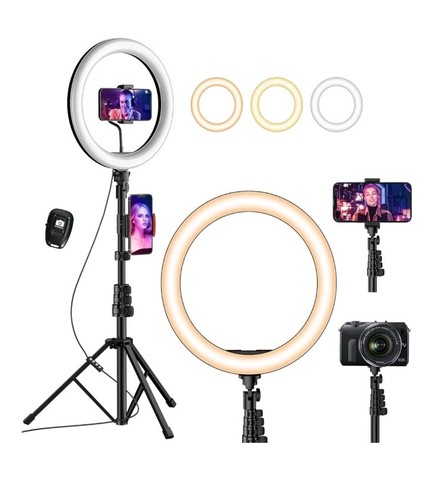 Ring light with tripod - 10",