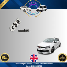 Volkswagen Polo GTI Front Grille Emblem 1K6853679D FXC OEM Genuine New