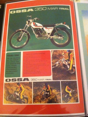 Vintage ossa trials bike - ossa,