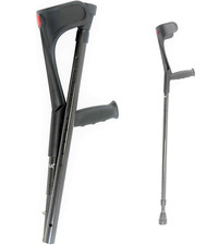 Folding Carbon Crutches x 2 by