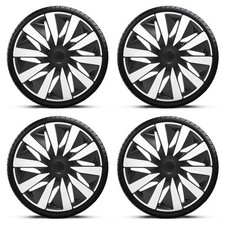 Wheel Trims 16" Black & Silver