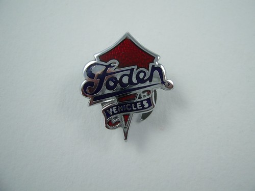 Vintage foden vehicles enamel - vintage,