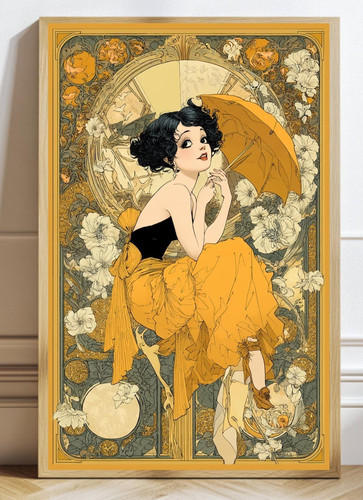 Betty boop art nouveau dreams - boop,