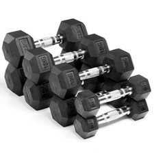 Hex Dumbbells Weight Sets Home