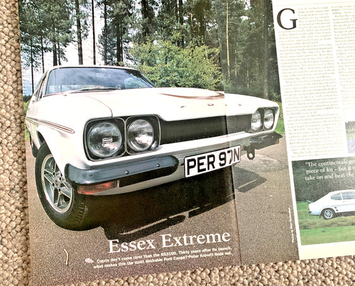 Ford capri rs3100 frameable - ford,