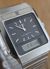 Beautiful vintage Seiko H249-5140 (1982) ana-digi wristwatch. 