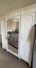 Antique French Painted Armoire