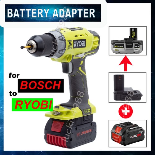 Battery adapter for - battery, bosch