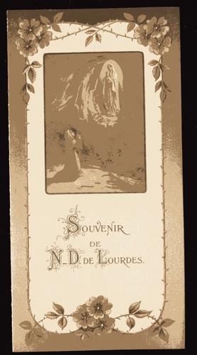 Antique holy card our - holy, lady