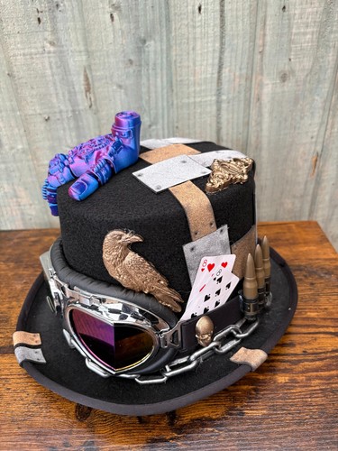 Unique steampunk top - unique, hat