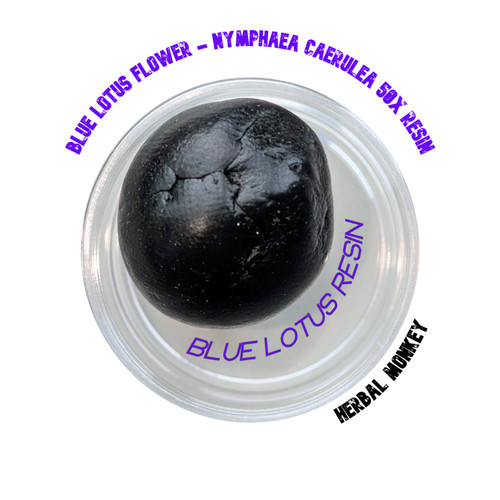 Blue lotus soft - blue, resin