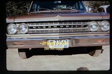 Oldsmobile Car with Alaska License Plate in 1966, Ektachrome Slide q19b