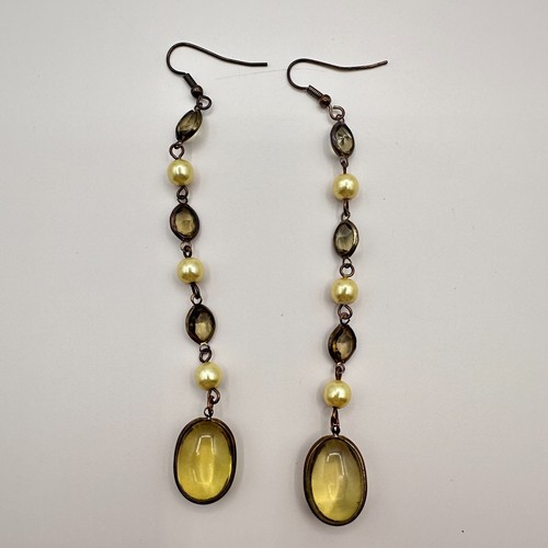 Vintage 90s faux - pearl, beaded