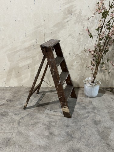 Vintage step ladder - vintage, rustic