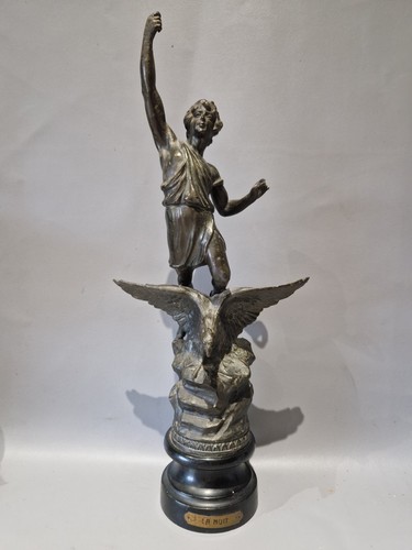 Antique spelter french - spelter,