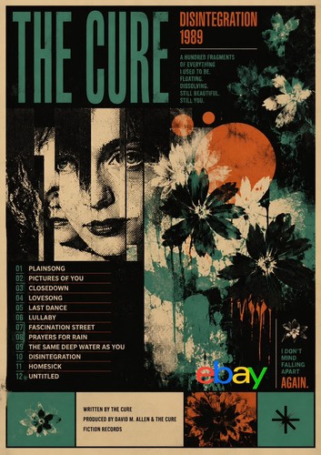 The cure disintigration music - the,