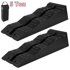 2Pcs 5 Ton Ramps Levellers 3 Step for Motorhome Caravan Camper Protect Tyres