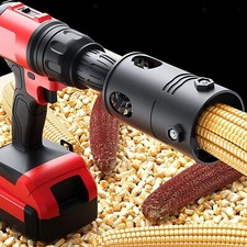 Corn Sheller Machine Corn Thresher Peeling for Hand Drill Kitchen Families