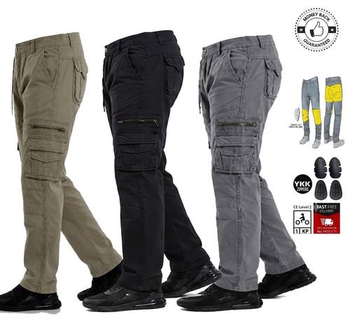 Motorbike cargo trouser aramid - motorbike,