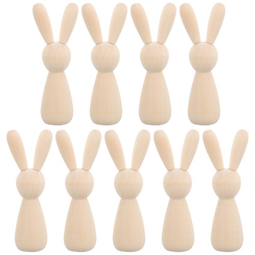 Pcs kids wooden toys doll - pcs,
