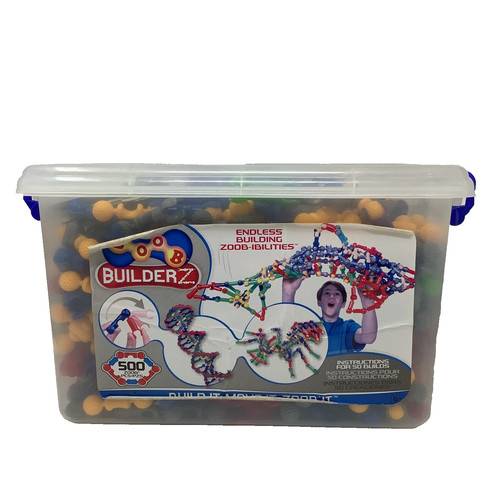 Zoob builders 500 piece - zoob,