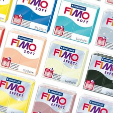 Fimo Effect & Soft Oven Modelling Clay 57g - Buy 5 Get 2 Free - All Colours