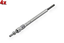 Glow Plug 4x HELLA Fits ALFA