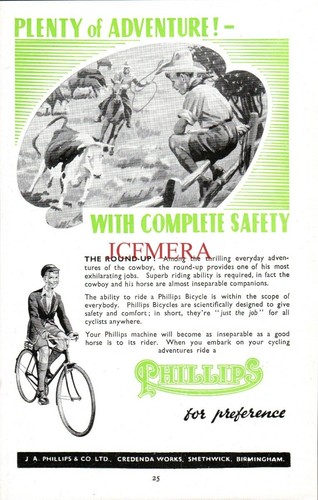 Phillips ltd bicycles - j,
