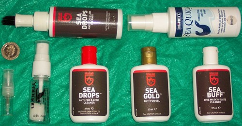 Anti fog spray scuba - scuba, sea