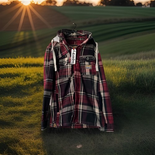 Superdry lumberjack button - superdry,