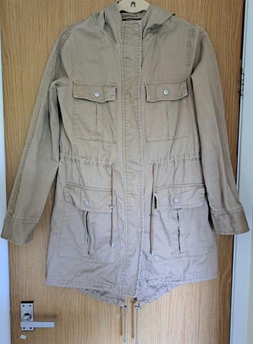 Ladies light brown parka - parka, size