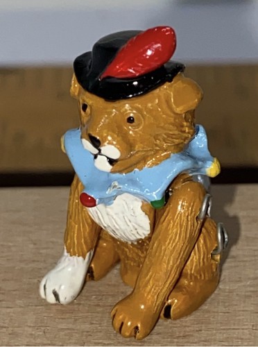 Hantel pewter miniature dog - pewter,