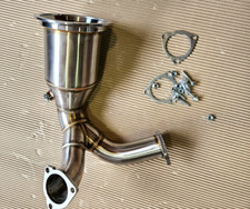 Stainless Steel Exhaust Downpipe DECAT For Audi B9 S5 2009-2023