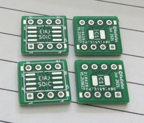 Soic dip adaptor - soic-8, to