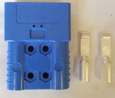 Battery Connector for Forklift Truck- Plug-Socket-Blue 160A 150V