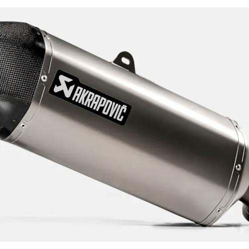Akrapovic titanium silencer - titanium,