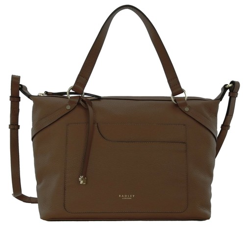 Radley brown satchel bag - radley,