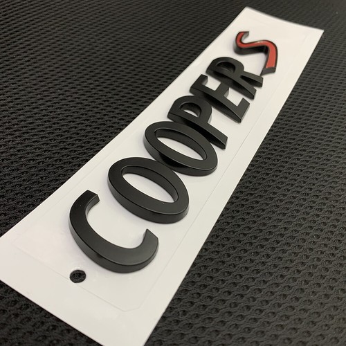 Matte black emblem - matte, badge