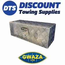 Trailer Recovery truck Toolbox Aluminium Checker Plate 640mm x 230mm x 230mm