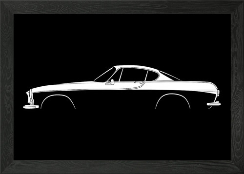 P1800 silhouette framed - p1800, wall