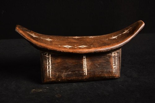Ashanti antique african stool - ashanti,