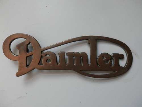 Vintage brass daimler - vintage,