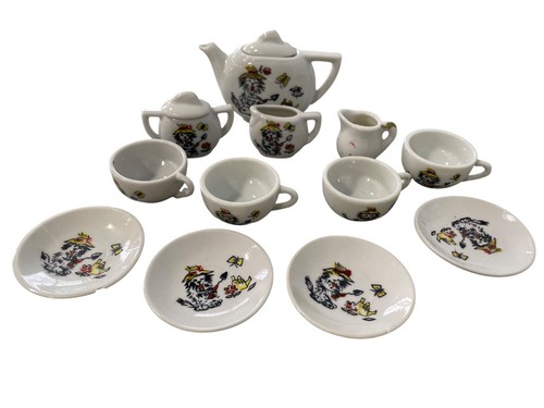 Vintage toy china tea - vintage,